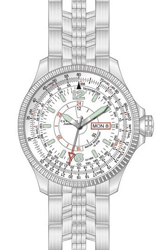 Cavadini automatikuhr flieger - cavadini,