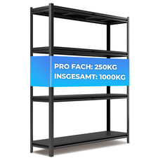 ALL Premium Metallregal 1000KG