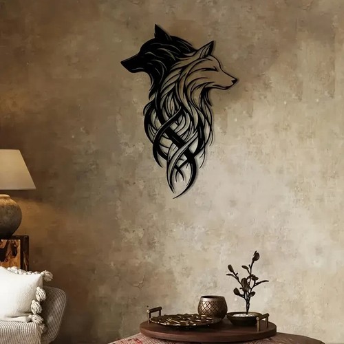 Doppel wolf schwarz - doppel,