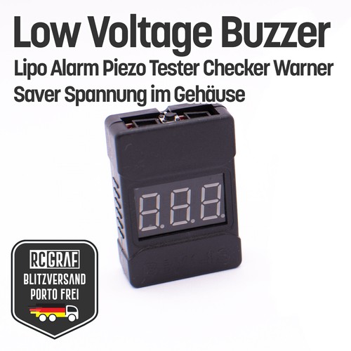 Low voltage buzzer - low, alarm