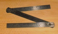 Westentaschen-Zollstock aus Metall Portugal