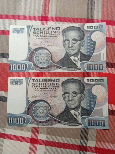 Banknoten 1000 schilling - 2,