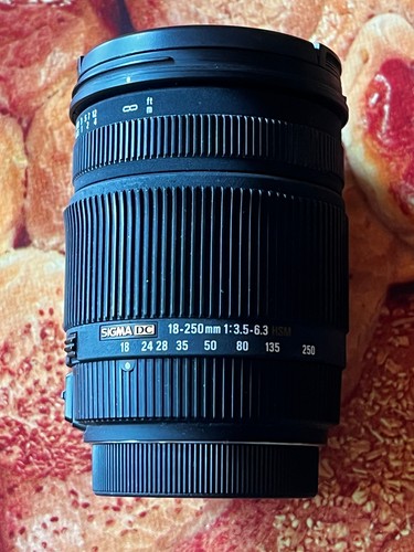 Objektiv sigma 250mm - sigma, 18-250mm