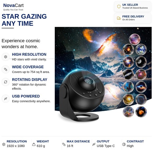 Planetarium projektor galaxy - projektor,