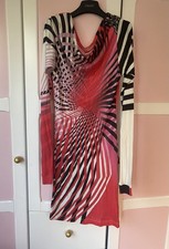 Neues Kleid Guess Marciano, beigepinkschwarzblau, Gr.46