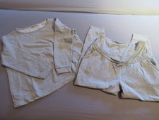 Hausanzug Jogger Gr. 48 / 50 Schwangerschaft grau Maße im Text