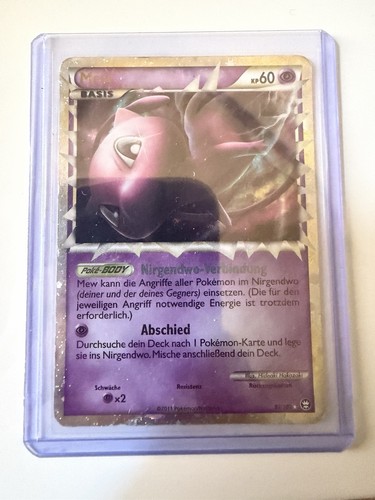 Mew pokemon karte 102 - karte, 97/102