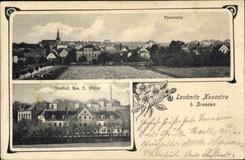 Dresden leubnitz neuostra - ak,