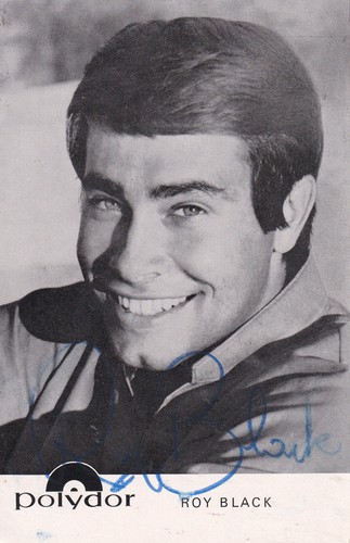 Autogramm roy black - -,