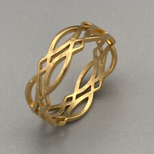 Ringe 6mm 8mm 10mm aus Edelstahl für Damen Herren Größen 16-23 (Größe 50 - 73)