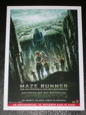 Filmkarte - Cinema - Maze Runner - Die Auserwählten im Labyrinth