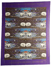 Dänemark Grönland Greenland: Bogen 1980, 30 Vignetten EISBÄR bear in polar night