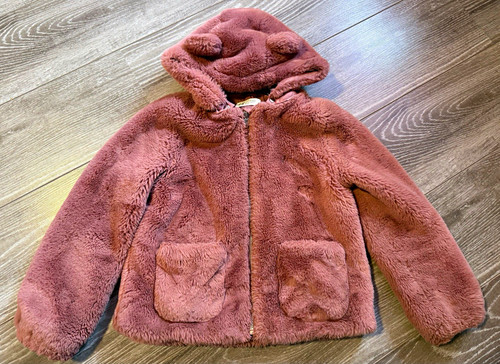 Mädchen jacke kunstpelz - h&m,
