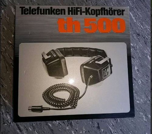 Vintage telefunken kopfhörer - vintage,