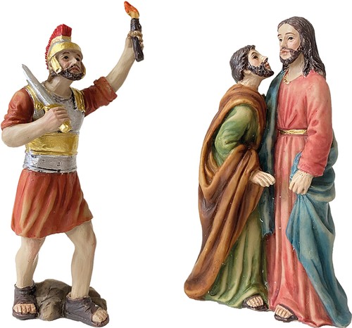 Krippenfigur judaskuss - krippenfigur,