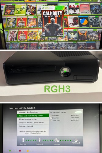 Xbox 360 schwarz - xbox,