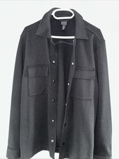 H&M Stoffjacke Schwarz Gr L