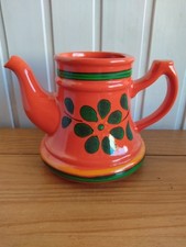 Zeller Keramik - Zell am Harmersbach - Kaffee/Teekanne - Krug - Rot - Retro 