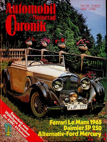 Automobil chronik 1982 - chronik, 03/1982