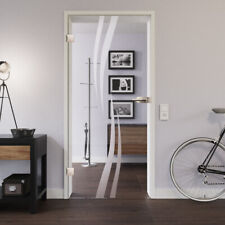 Komplettset Glastür Design