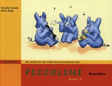 Piccolini Querflöte Band 2, Rapp - Verlag,  NEU VOM  MUSIKFACHHÄNDLER