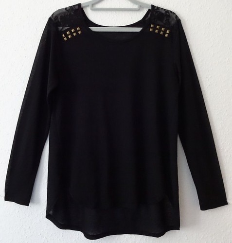 Langarmshirt bluse blouson - langarmshirt,