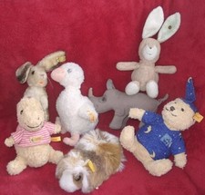 7 alte Steiff Tiere meist KF