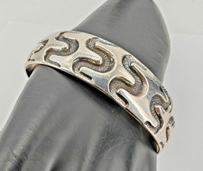 Schöner Design Armreif Armband  925 Silber Norwegen David Andersen DA Vintage