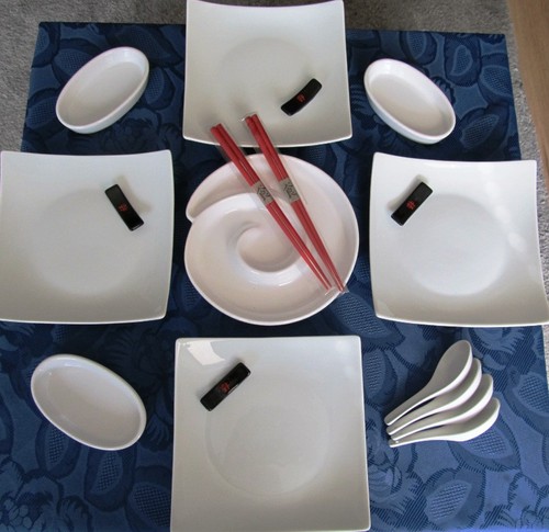 Sushi service für - -,