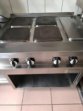 Palux Profi Elektroherd mit Edelstahl Unterbau.