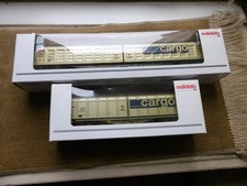 Märklin HO 48055  und 48025 Schiebewandwagen SBB CARGO