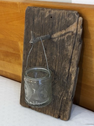 Altholz kerzenhalter deko - altholz,