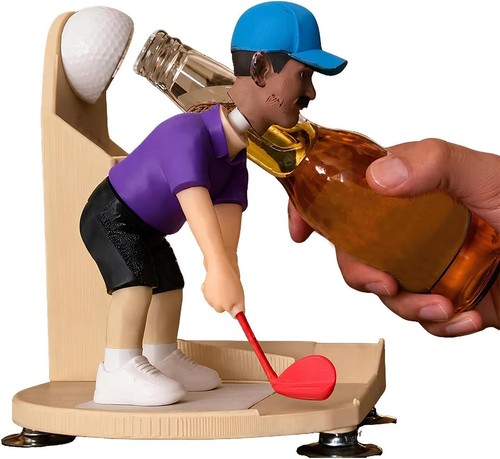 Golf themed beer bottle - themed,