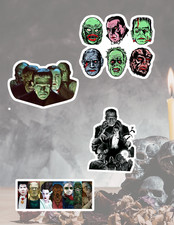 Universal Monsters Horror 4pc