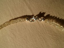 Feine Halskette mit Citrin/