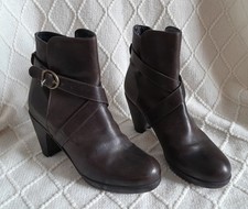 FIORENTINI + BAKER Stiefelette / dunkel braun / 39 / Leder Stiefel / Italy