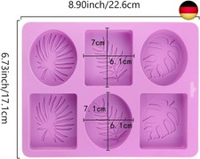 Seifenformen Silikon