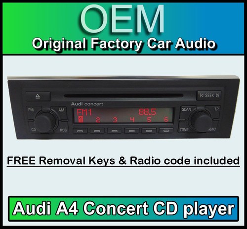 Audi player concert - cd,