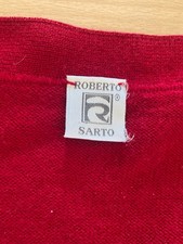 sehr schöner Strick-Pullover / Strickjacke ärmellos der Marke Roberto SARTO
