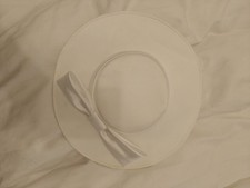 Damen Hut Weiß Elegant