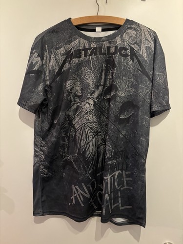 Metallica polyester shirt xl - ,