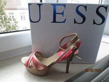 Guess plato halbschuhe offen gr 35 beige NP165€