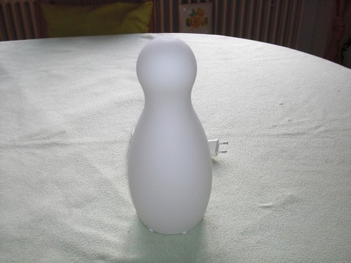 Spielkegel lampe glas matt - glas,