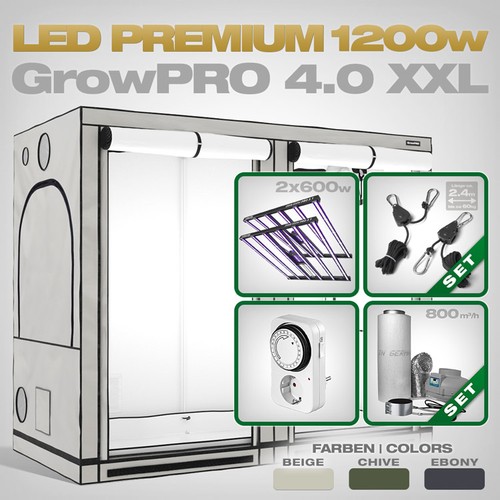 Growbox komplettset led - growbox,
