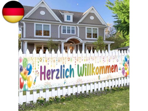 Herzlich willkommen banner - herzlich,
