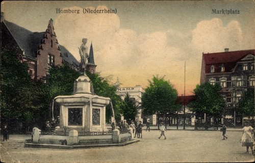 Homberg niederrhein - ak,