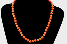 Korallenkette Kugelkette rote