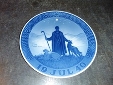 Royal Copenhagen-Weihnachtsteller-Sammelteller-1940- siehe Bilder