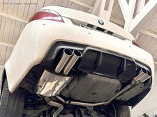  Duplex Race-Anlage ab Kat BMW 5er E60 E61 520i-530i M5-Heck je 2x80mm scharf