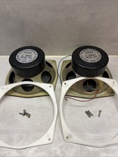 2 Stück RFT  Universal Tiefton Lautsprecher  L2921  Made in GDR + 2 Matten